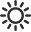 Solar Thermal Heating Icon
