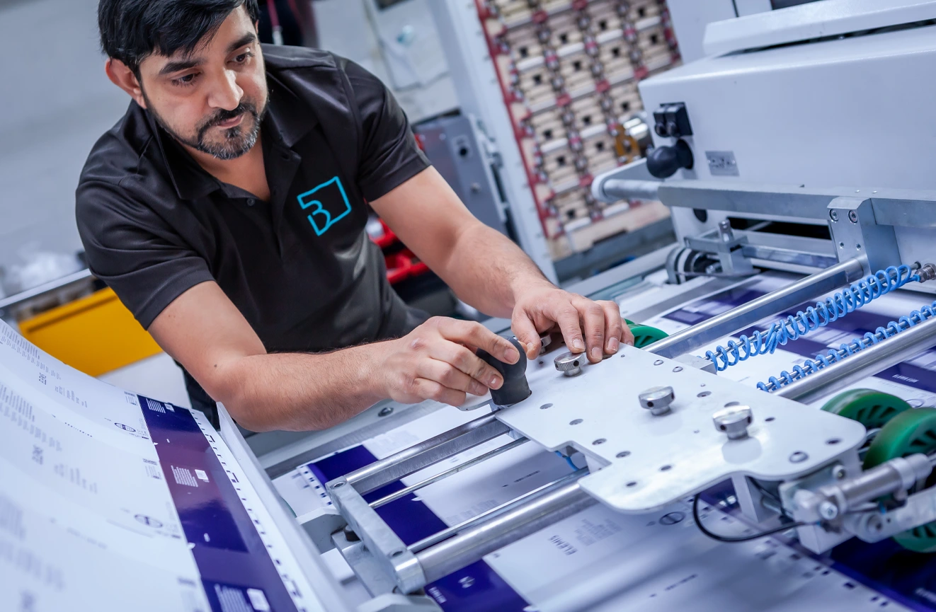 Cutting and creasing of packaging and cartons