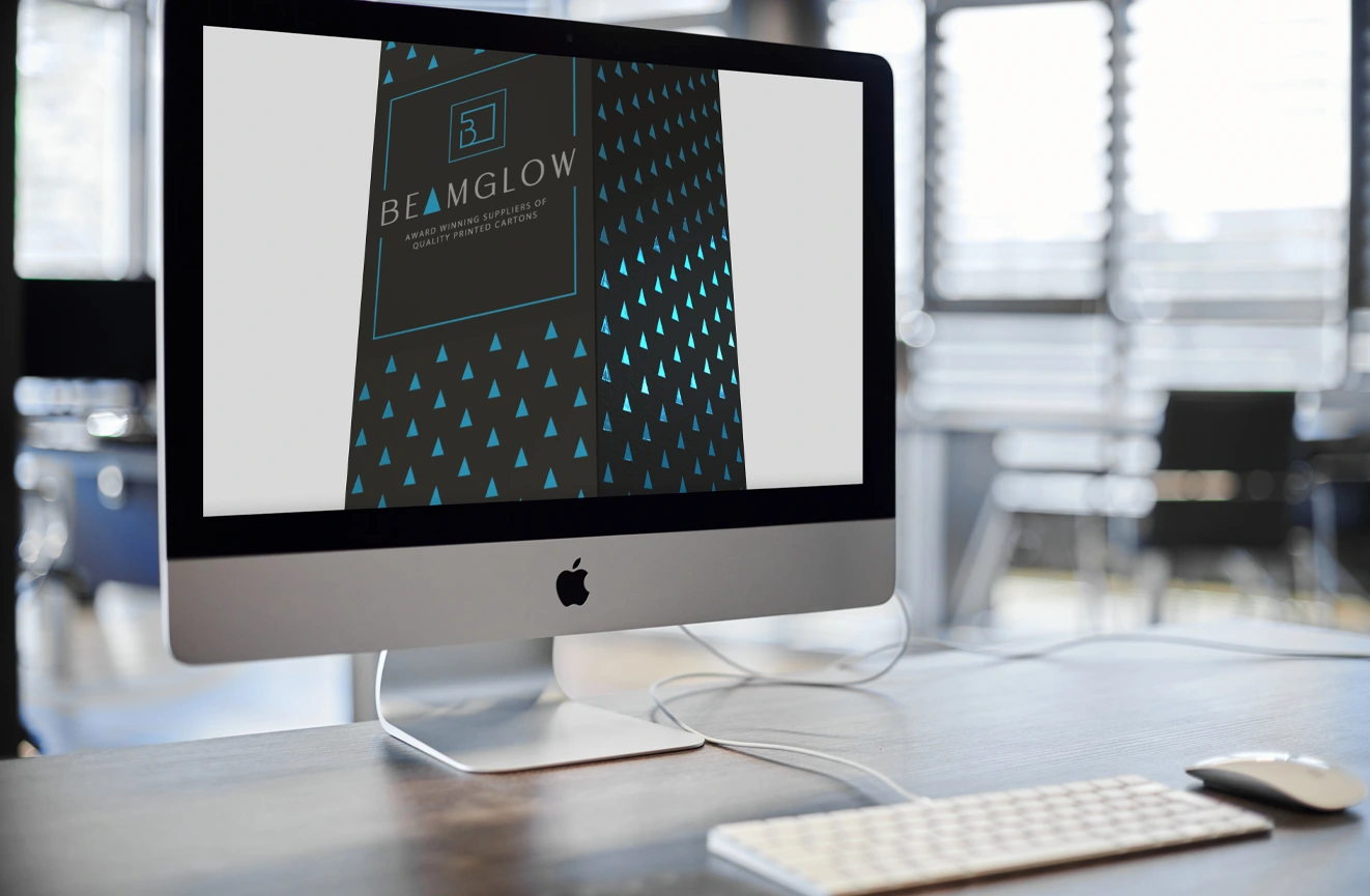 3D packaging design at Beamglow, Cambridgeshire